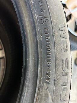 215/50/18 zimní pneu - 5