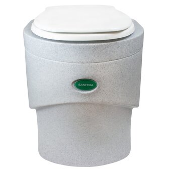 Suchá pilinová toaleta Sanitoa Granit - nevybalená - 5