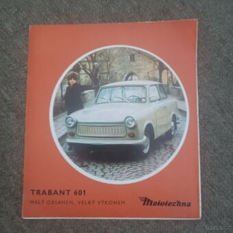 Trabant - knihy /  prospekty / znak Trabant - 5