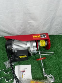Nový elektrický kabelový naviják 400/800kg - 5