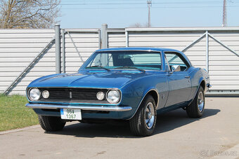 1967 Chevrolet Camaro 327 V8, manuál, vynikající stav - 5