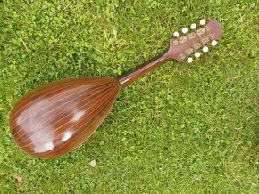 Mandolína starožitná, Václav Langmajer Král. Vinohrady - 5