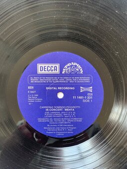 PRODÁM GRAMOFONOVOU DESKU - CARRERAS DOMINGO PAVAROTTI - 5