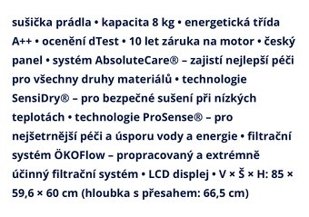 Sušička AEG - 5