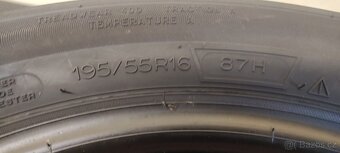 Letní pneu Michelin 195/55/16 1x4,5-5mm 1x4-4,5mm - 5