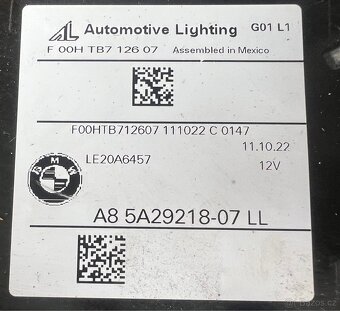 BMW X3 G01 X4 G02 LCI Nárazník blatník světlo - 5