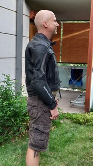 Nová kožená moto bunda BMW Roadster (+letní Lookwell zdarma) - 5