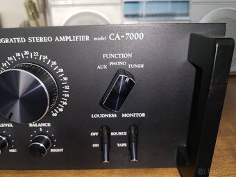 Prodám super zesík FISHER-CA-7000, starý, poctivý zesilovač, - 5