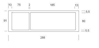 Pevná okna zasklená dvojsklem 800 Kč/m² - 5