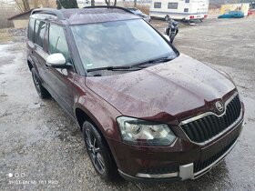 Škoda Yeti 4X4 2.0 TDi 125kw STAV NOVÉHO XENON LED NAV TAŽNÉ - 5