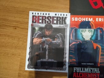 Mix 13 manga knih - různé žánry, vše první díly - 5