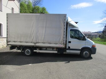 RENAULT MASTER 2.5 DCi  - valník plachta, 1 majitel, DPH - 5