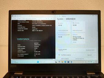 Lenovo ThinkPad L13 | i5-1135G7 | 16 → 32 GB RAM | 1 TB SSD - 5