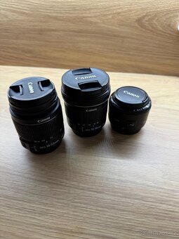 Canon EOS 70D + objektivy, stativ a veškeré příslušenství - 5