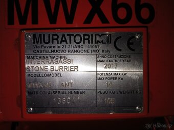 ZAKLADAČ TRÁVNÍKŮ MURATORI MWX66 - 5