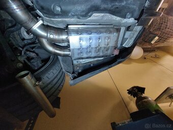 Audi RS6 5,0 V10 Twin Turbo duální Cat-Back nerezový výfuk - 5