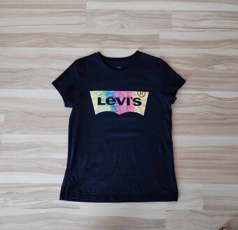 Černé triko Levis vel. S - 5