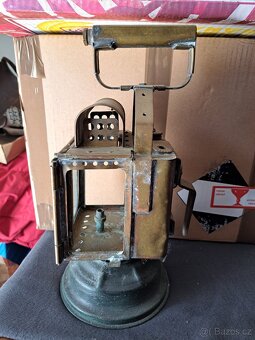 Stará karbidová lampa kolem roku 1900 - 5
