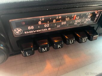 BMW Bavaria S autorádio originál e30 e21 e24 atd. - 5