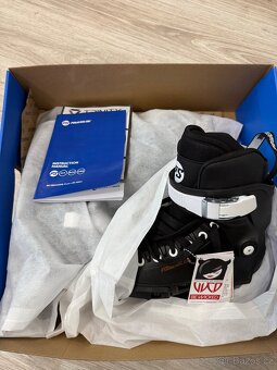Kolečkové brusle Powerslide Next SL Black Trinity,vel. 40-41 - 5