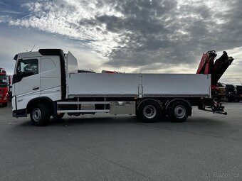 Volvo FH 460 6x2 valník jeřáb FASSI F235 - 5