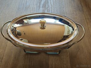 Zapékací oválná mísa s ohřívačem - 5