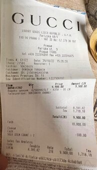 Gucci Unisex pásek 95cm - 5