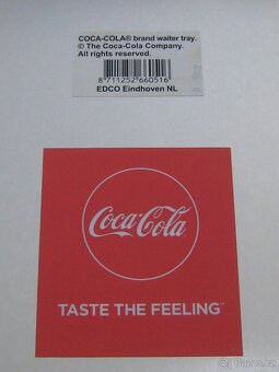 Nový plechový podnos s retro motivem Coca Cola Company - 5