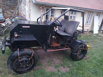 Traktor domácí výroby 4x4 - 5