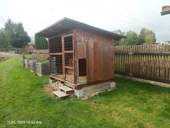 Prodám zateplenou boudu a kotec pro psa - 5