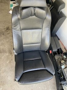 Komfort sedacky BMW e61 černá kůže lamaci - 5