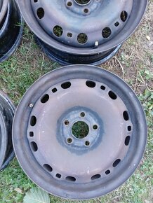 Škoda romster-plechove disky 15" - 5