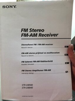 5.1 Hi-fi Sony STR-DB840 - 5