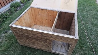 Bouda pro psa - psí bouda 148x102x83cm zateplena - 5
