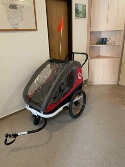 🚲 Pronájem cyklovozíku Hamax iXplorer (pro 2 děti) - 5