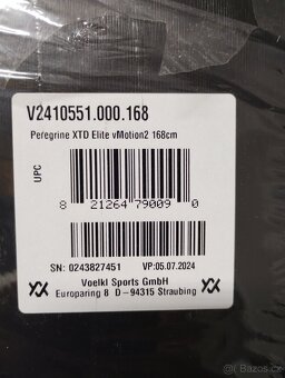 Völkl Peregrine XTD Elite + Marker vMotion2 - 10.0 ,168cm - 5