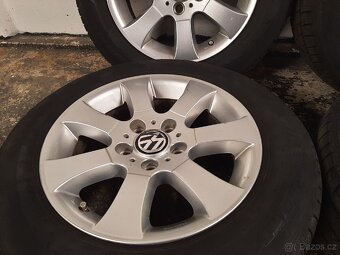 Alu kola 5x120 r16 na VW T5 zimní pneu - 5