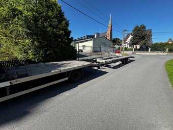 Odtahova souprava iveco daily 3.0 vlek dvojplato 8,5 m - 5