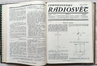 Časopisy ČESKOSLOVENSKÝ RADIOSVĚT, 1. ročník, rok 1927 - 5