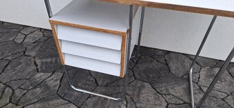 Chromovaný Retro pracovní stůl - 5