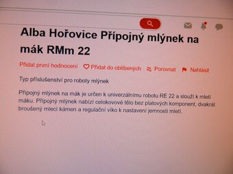 Mlýnek na mák RMm22 - 5