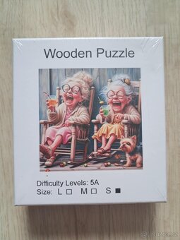 Dřevěné puzzle - 5