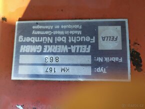 Dvoububnová rotační sekačka Fella KM 167, záběr 167 cm - 5