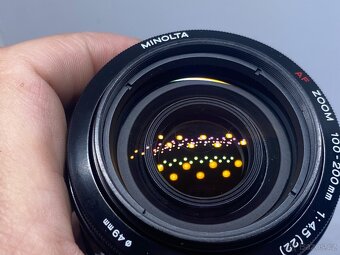 Minolta AF Zoom 100–300mm f/4.5 – výborný stav - 5