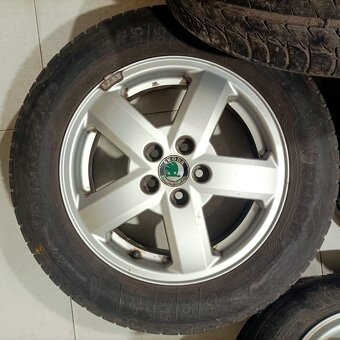 15" ALU kola – 5x100 – ŠKODA (SEAT, VW, AUDI) - 5