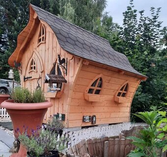 dětský zahradní domek, detské hřiště - 5