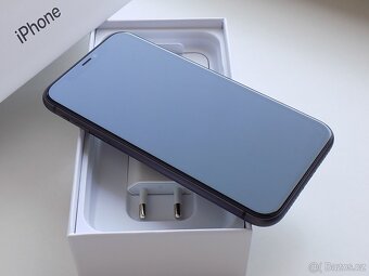 APPLE iPhone 11 64GB Black - ZÁRUKA 12 MĚSÍCŮ - 100% BATERIE - 5