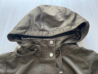 Dámská khaki bunda camaieu vel.38 - 5