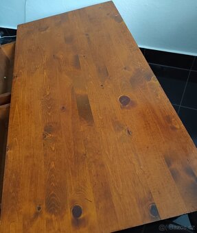 TV stolek / Konferenční stolek z masivu borovice - 5