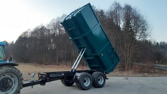 Traktorový návěs,Vlek za Traktor, Přívěs, Vlečka, 16t - 5